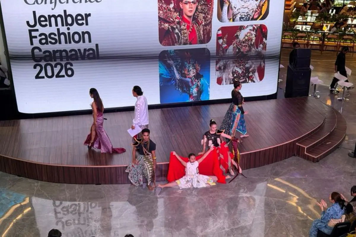 Jember Fashion Carnaval. (Antara)