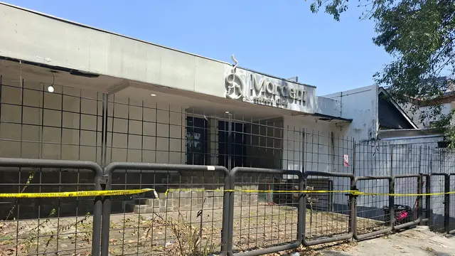 Sebuah klinik kecantikan di kawasan Kebayoran Baru, Jakarta Selatan, tempat seorang pria bernama Sutrimo ditemukan tidak sadarkan diri pada Kamis (23/7/2026) (Liputan6.com/Rifqy Alief Abiyya)