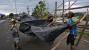 Hampir 400 kota terkena dampak banjir Brasil ini setelah hujan lebat berhari-hari melanda negara bagian Rio Grande do Sul, Brasil. (Nelson ALMEIDA/AFP)