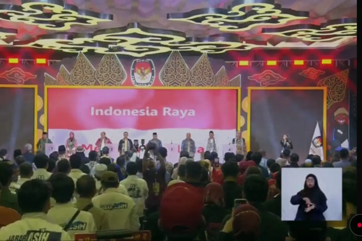 Saat Keempat Paslon Soal Budaya di Debat Publik Putaran Kedua Pilgub Jabar