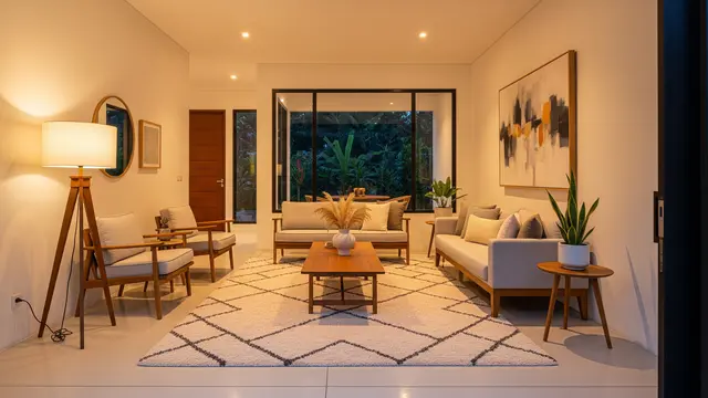 Interior Depan Rumah Minimalis Modern