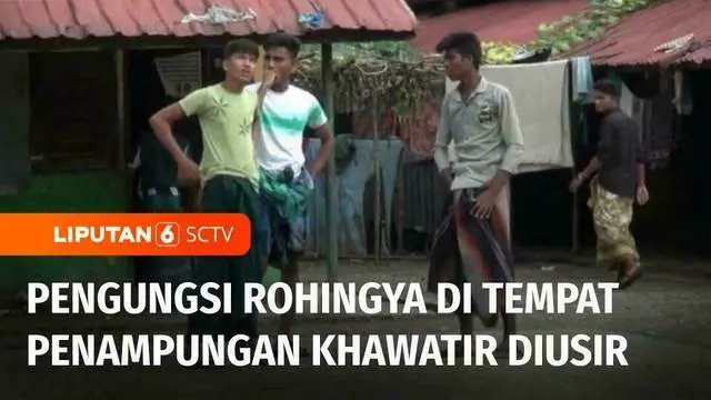 VIDEO: Sudah Nyaman, Ratusan Imigran Rohingya di Aceh Khawatir Diusir Paksa oleh Warga