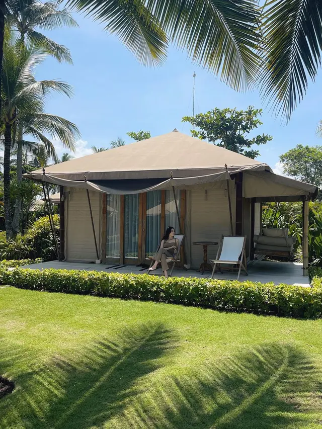 Bali beach glamping