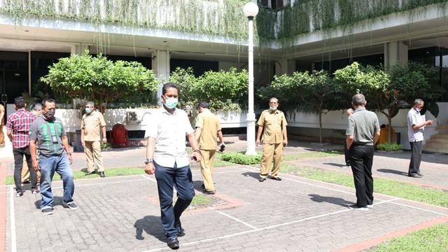 Berjemur cegah virus corona COVID-19