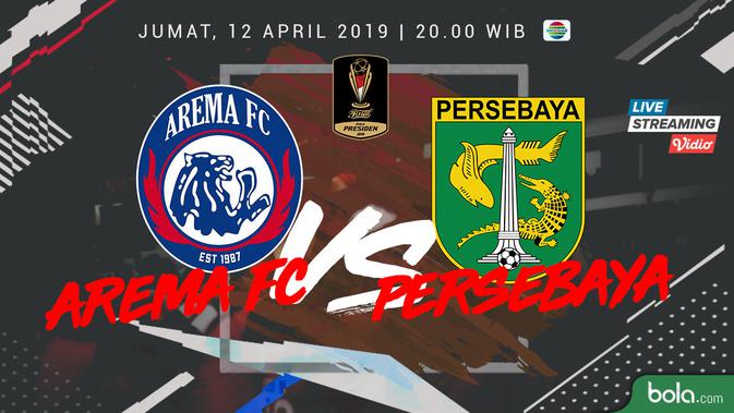 Piala Presiden Arema FC Vs Persebaya Surabaya (Bola.com/Adreanus Titus)