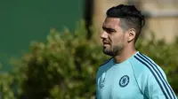 Penyerang Chelsea asal Kolombia, Radamel Falcao. (AFP/Franck Fife)