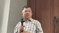 Wakil Presiden ke-10 dan 12 RI Jusuf Kalla (JK). (Liputan6.com/Ady Anugrahadi)