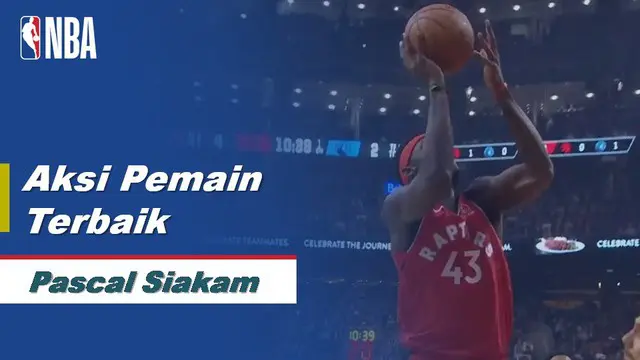 Berita Video Pascal Siakam Bawa Toronto Raptors Menang Atas Minnesota Timberwolves 137-126