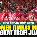 Momen Timnas Indonesia Angkat Trofi Juara FIFA ASEAN Cup 2026 Usai Kalahkan Thailand