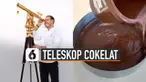 Teleskop memang biasa digunakan untuk meneropong benda benda angkasa. Tetapi bagaimana jika teleskop itu terbuat dari coklat.