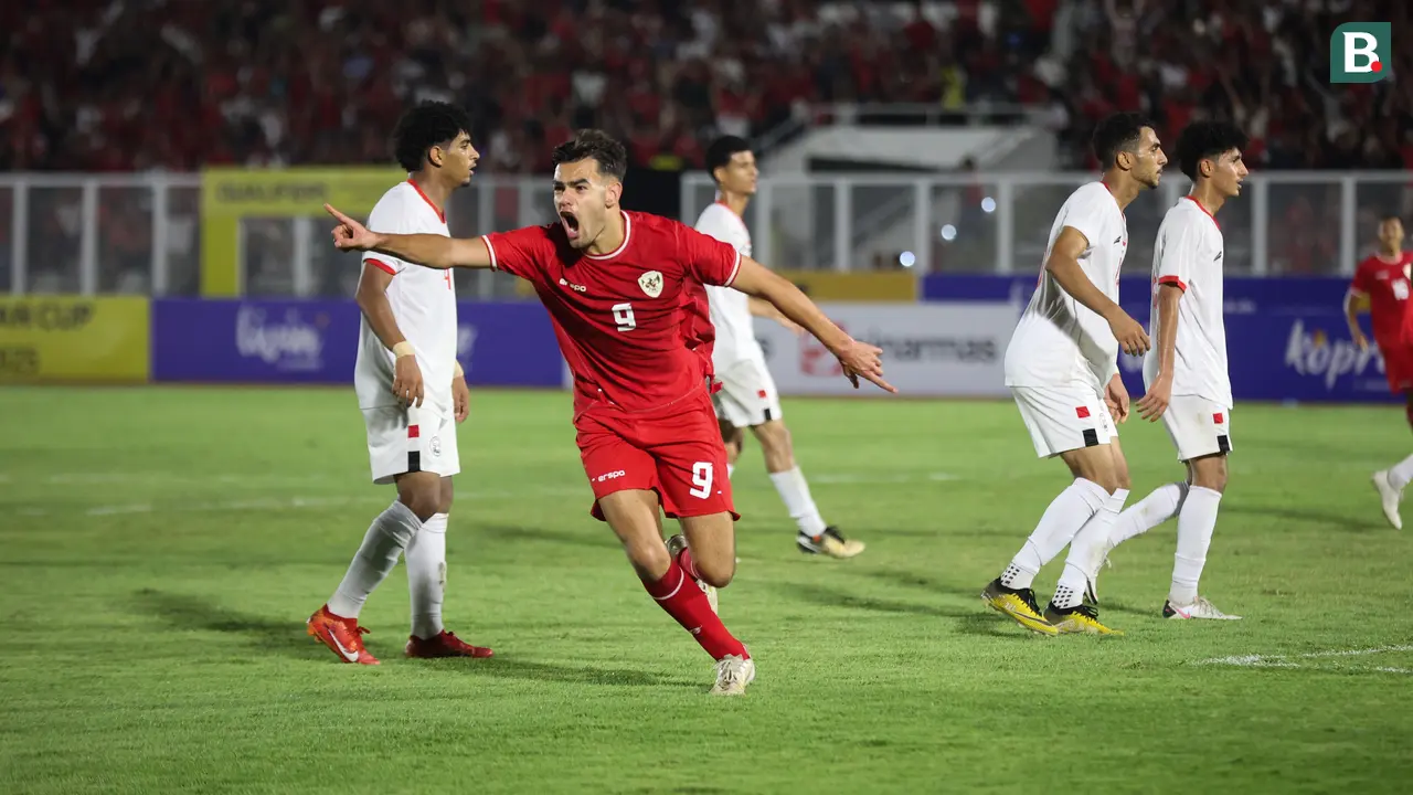 Foto: Gol Tunggal Jens Raven Bawa Timnas Indonesia U-20 Lolos ke Piala Asia U-20 2025