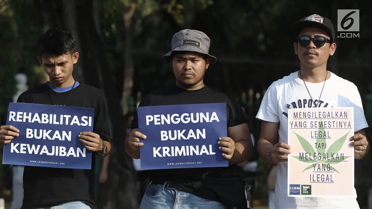 Aksi Renungan 10 Tahun UU Narkotika