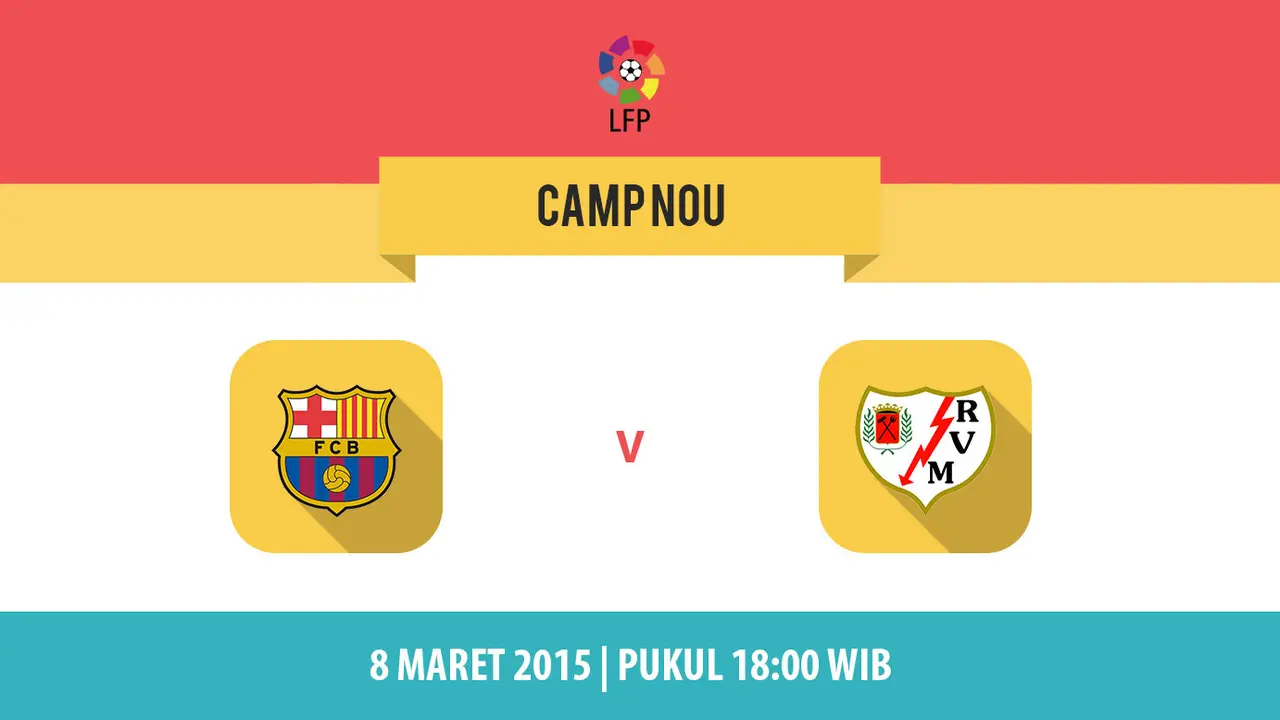 Prediksi Barcelona vs Rayo Vallecano (Liputan6.com/Yoshiro)
