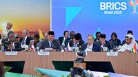 Presiden Prabowo Subianto menghadiri KTT BRICS 2025 di Rio de Janeiro, Brasil, Minggu, 6 Juli 2025. ( Foto: Muchlis Jr - Biro Pers Sekretariat Presiden)