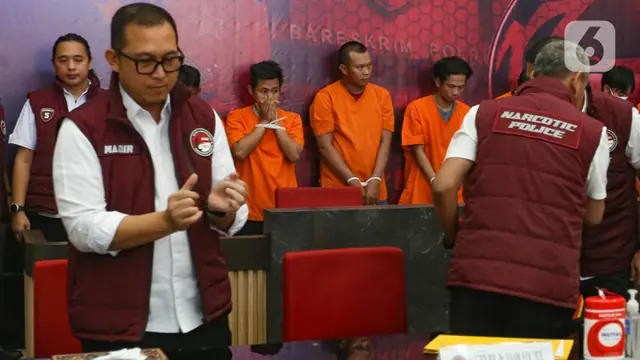 sabu dari jaringan Malaysia dan myanmar disita