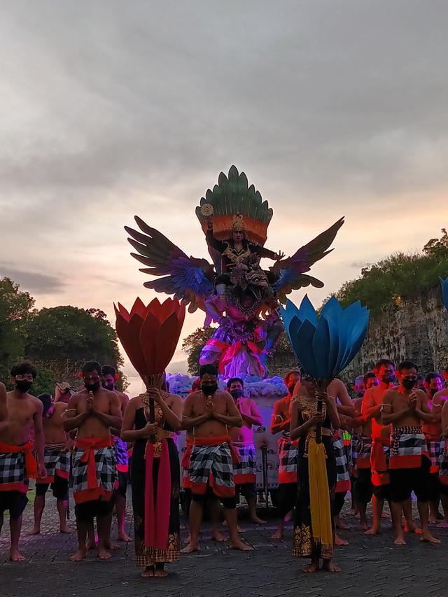 Dokumentasi GWK Cultural Park - Kolaborasi Kecak & Ogoh-ogoh