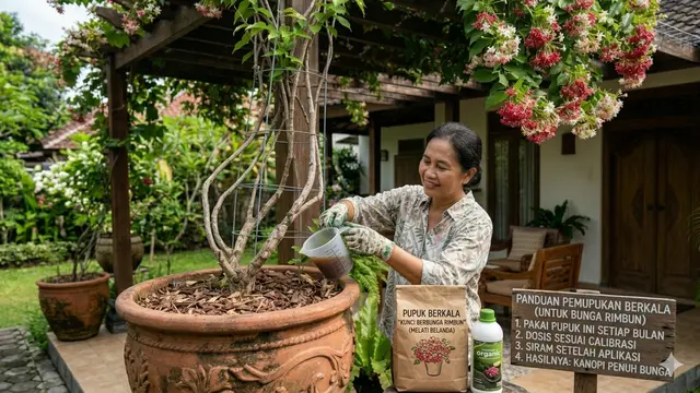 Cara Menanam Melati Belanda di Pot untuk Kanopi Rumah agar Subur. Gemini