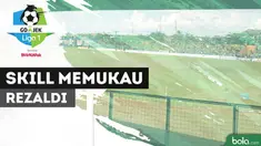 Bek Persija Jakarta, Rezaldi Hehanusa menampilkan aksi gemilang saat menghadapi Barito Putera.