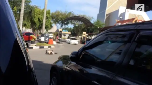 VIDEO: Rekaman Mapolda Riau Diserang Terduga Teroris