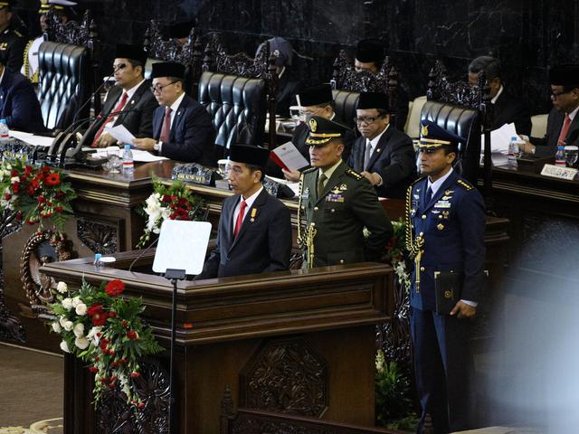 Isi Lengkap Pidato Kenegaraan Perdana Presiden Jokowi News Liputan6 Com