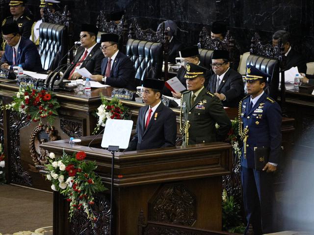 Isi Lengkap Pidato Kenegaraan Perdana Presiden Jokowi News Liputan6 Com