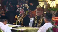 Prosesi akad nikah Kahiyang Ayu dan Bobby Nasution. (Liputan6.com)