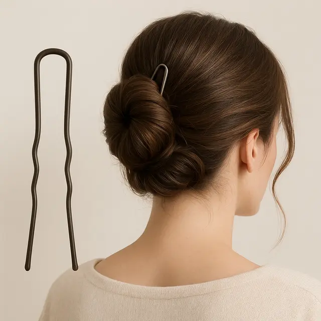 Model Jepit Rambut untuk Sanggul Modern