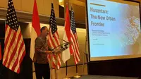 Kepala Otorita Ibu Kota Negara (IKN) Bambang Susantono njajaki potensi kerja sama pembangunan IKN Nusantara dengan Amerika Serikat