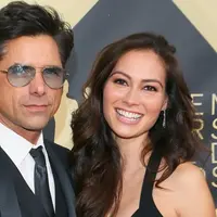 Tunangan (yang kini sudah jadi istri) John Stamos. Caitlin McHugh dirampok beberapa hari sebelum pernikahannya.  (JEAN-BAPTISTE LACROIX/AFP/Getty Images)