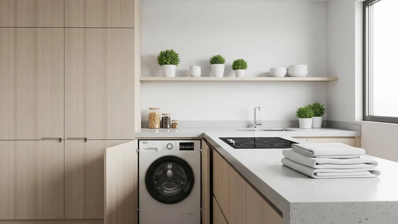 Model Tempat Cuci Baju di Sudut Rumah yang Tidak Makan Tempat