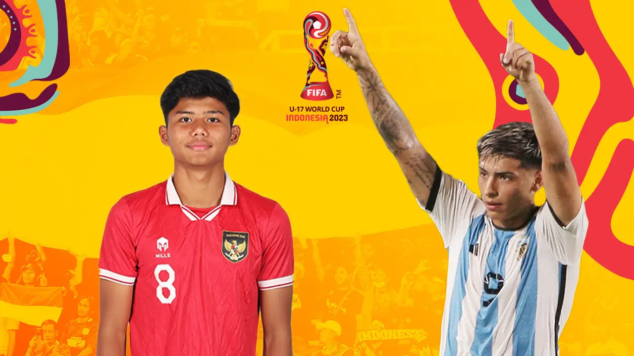 Piala Dunia U-17 - Ilustrasi Arkhan Kaka dan Agustin Ruberto