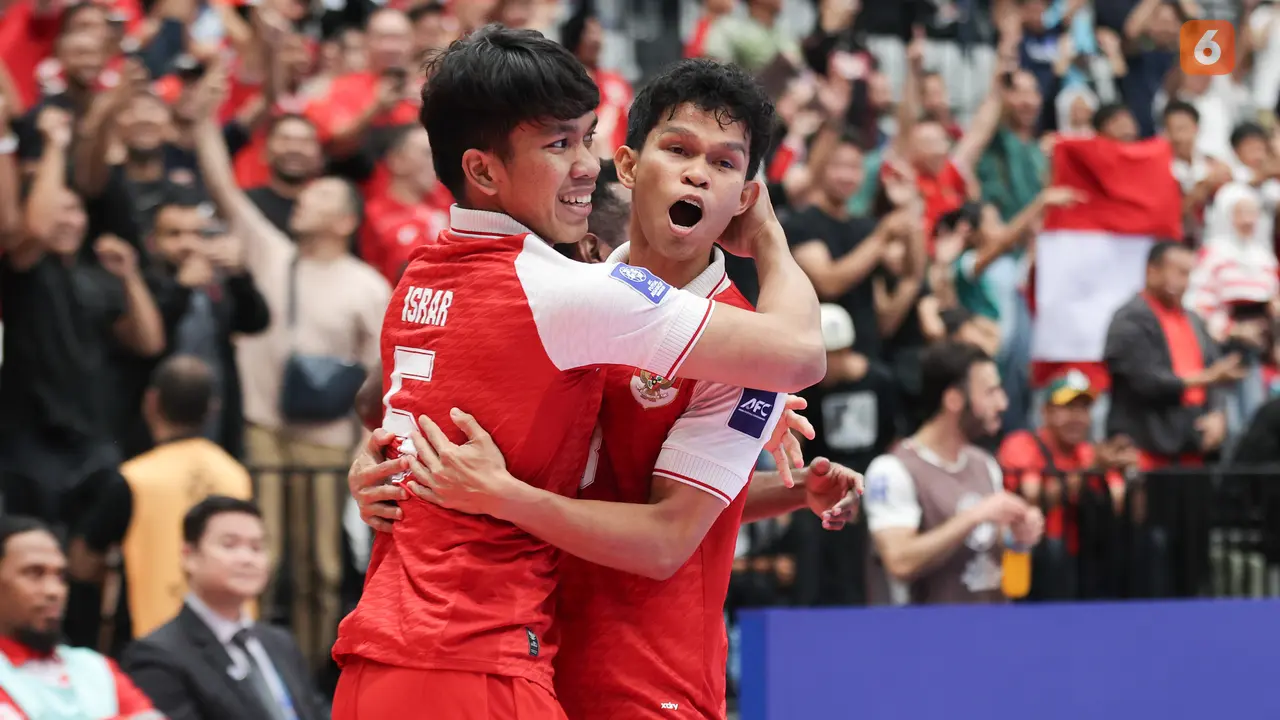 Foto: Berikan Perlawanan hingga Titik Darah Penghabisan, Timnas Futsal Indonesia Tunduk dari Iran Melalui Adu Penalti di Piala Asia