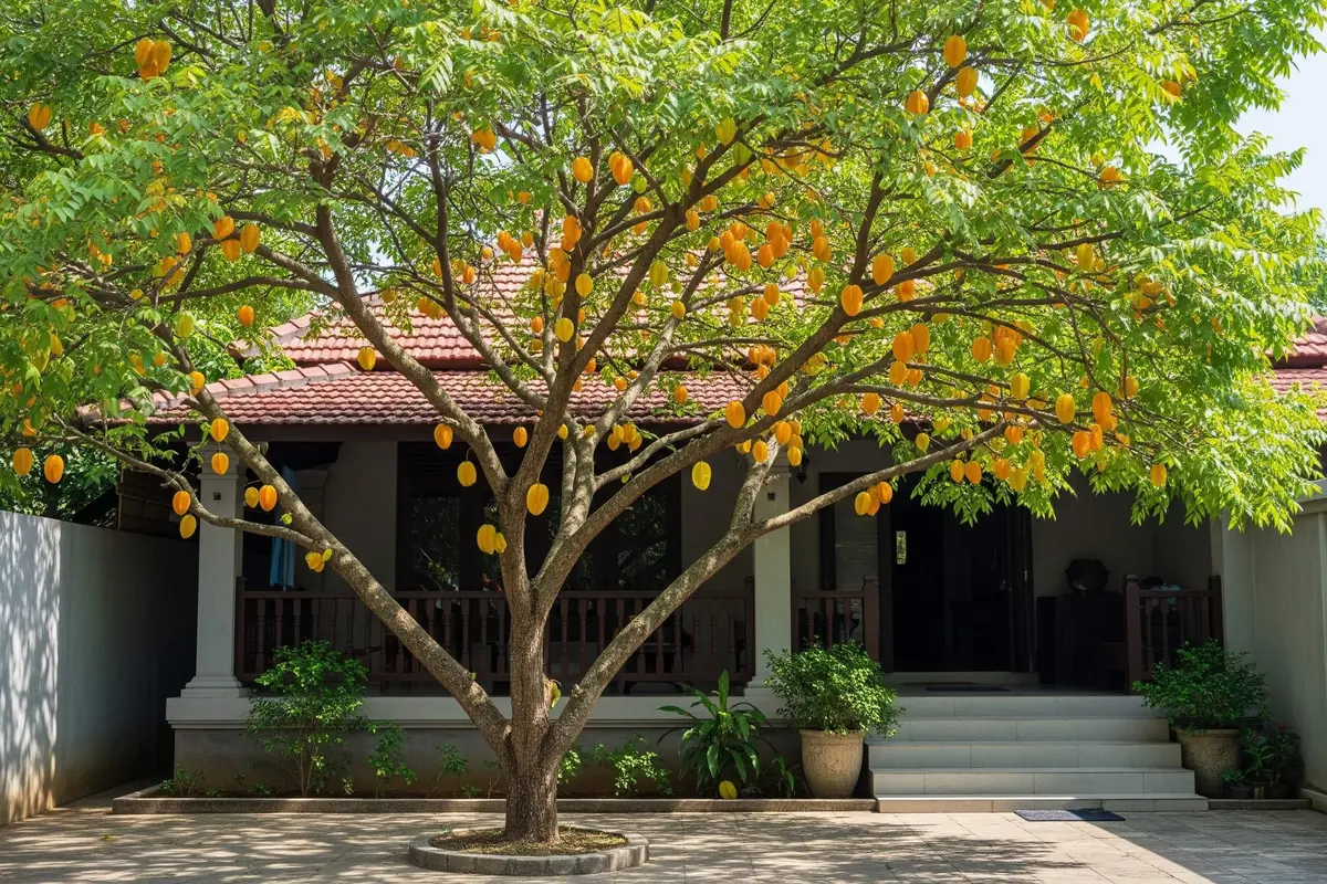 Pohon Buah Peneduh Rumah yang Akarnya Tidak Merusak Pondasi