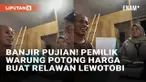 Media sosial kembali dibuat haru oleh aksi kebaikan seorang pedagang. Momen diunggah oleh influencer Sania Leonardo saat menjadi relawan untuk korban erupsi Gunung Lewotobi di Flores Timur. Saat hendak membayar makanan yang dibeli, ia terkejut karena...