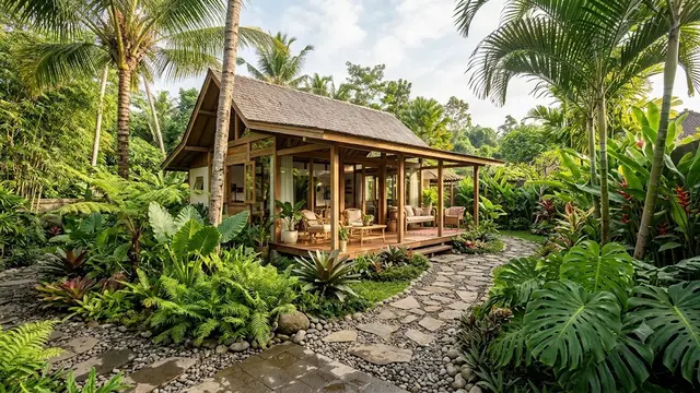 Rumah Bergaya Resort dengan Budget Terjangkau