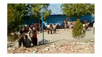 Anak-Anak Dipulangkan dari Sekolah Usai Gempa Lombok, Ini Video Penampakannya