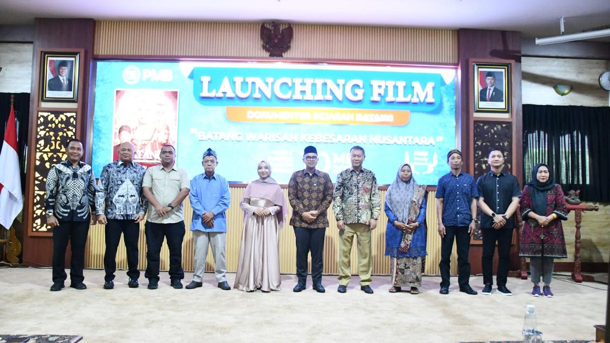 Launching Film Dokumenter 'Batang: Warisan Kebesaran Nusantara', Nyalakan Karakter Bangsa dari Jejak Sejarah