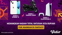 Fantasy Team Piala Dunia 2022 sudah bisa dimainkan di aplikasi Vidio. Hadiahnya luar biasa, dengan total nilai ratusan juta rupiah.