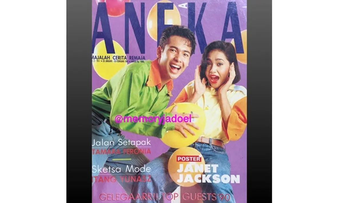 6 Foto Remaja Maia Estianty, Bukti Cantik Sedari Dulu (sumber: Instagram.com/memoryjadoel)