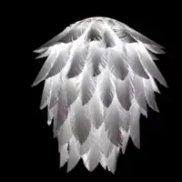 Bosen dengan tampilan lampu rumah yang gitu-gitu aja? Nih lampu bulu-bulu. Bikin sendiri, dong!