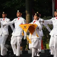 Daftar nama Paskibraka Nasional 2025. [pexels/gabriel judas],