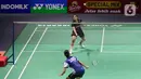 Pertandingan berlangsung ketat dan sengit. (Liputan6.com/Herman Zakharia)