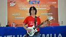 Mr D memeriahkan acara pembukaan SGTC di Kampus Fisipol Universitas Gajahmada, Yogyakarta (15/3).(Foto:Agung Binarko)