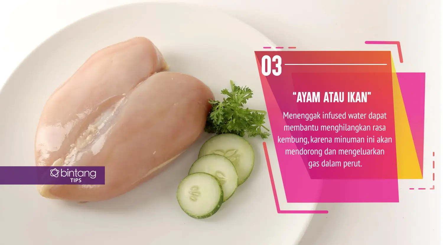 Makanan yang bisa atasi kembung. (Foto: Daniel Kampua, Digital Imaging: M. Iqbal Nurfajri/Bintang.com)