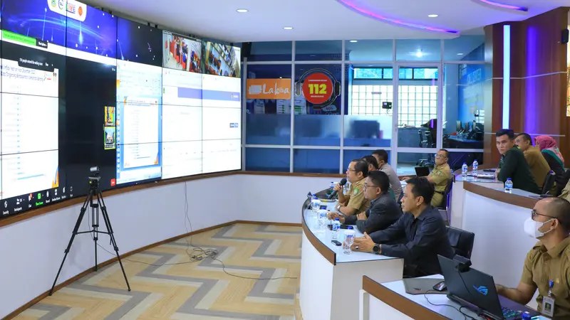 Mendagri Tito Karnavian dalam Rapat Koordinasi Pengendalian Inflasi Tingkat Nasional Tahun 2023 secara virtual, Rabu, 24 Januari 2023.