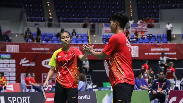 Rafli Ramanda/Az-Zahra Putri Dania - Kejuaraan Dunia Junior 2022 - Bulu Tangkis