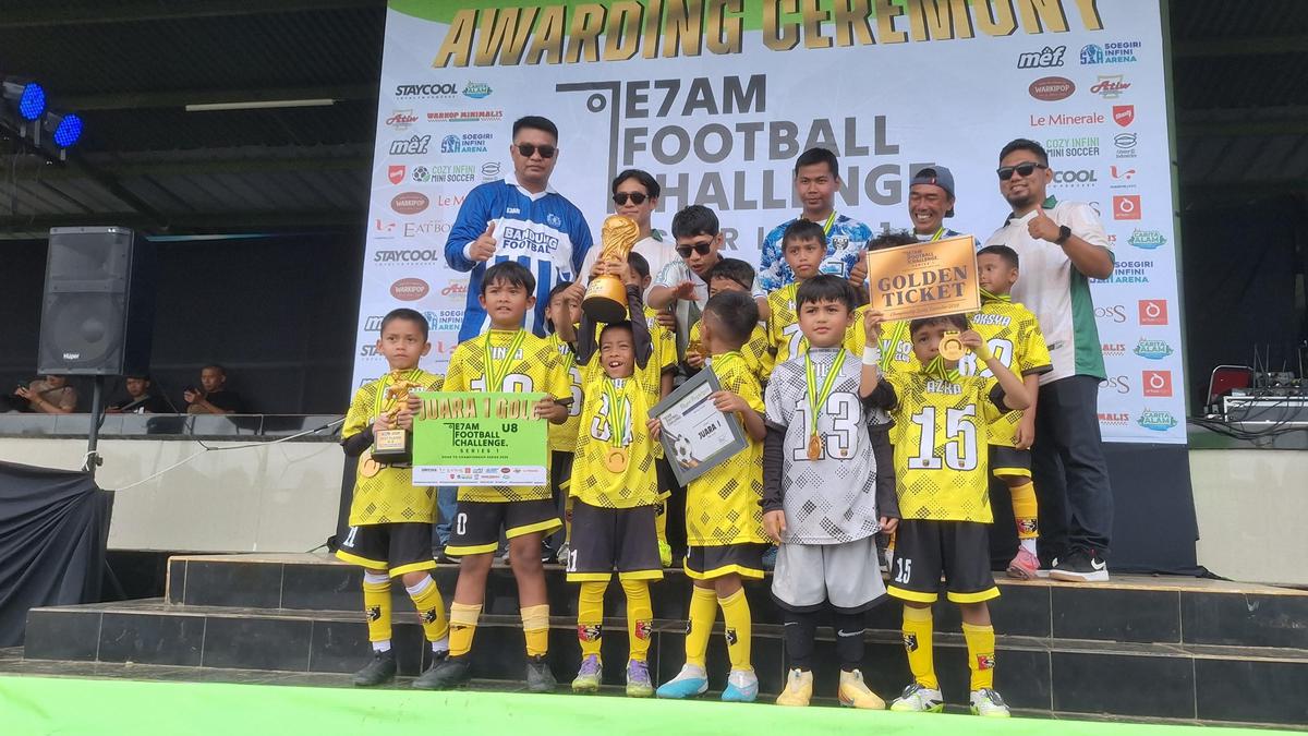 E7AM Football Challenge Series 1: saat Sepak Bola Anak-anak Dimainkan dengan Tawa dan Mimpi