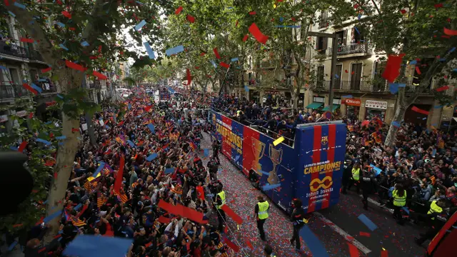 Barcelona Juara, La Liga