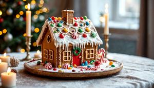 Rumah kue jahe Natal (Foto: Freepik)