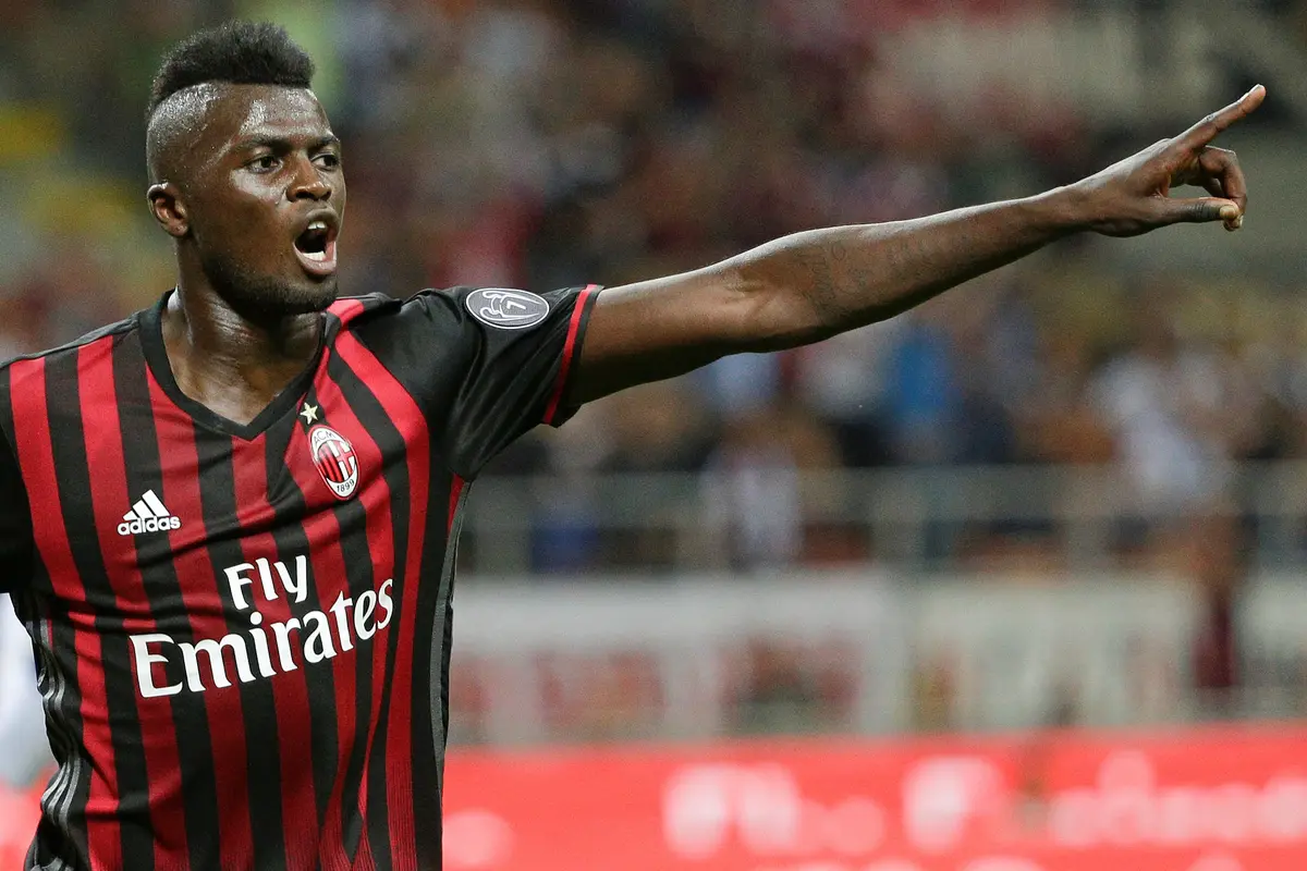 Striker AC Milan M’Baye Niang (REUTERS/Max Rossi)